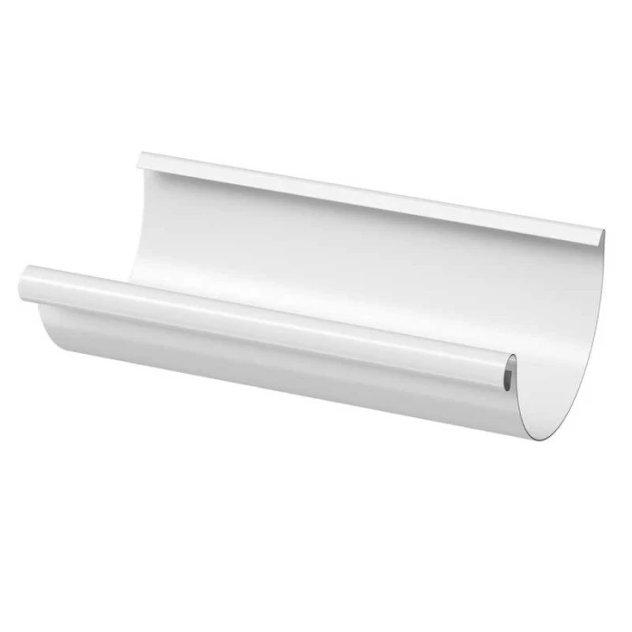 Желоб полукруглый 3 м STAL PREMIUM, пломбир