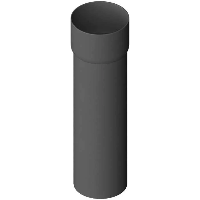 Труба водосточная с муфтой, ПВХ, серия Элит, цвет Графит, 3м