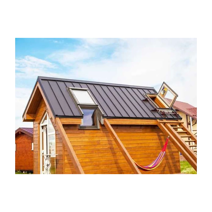 Фальцевая кровля Кликфальц mini Grand Line 0,5 Satin RAL 6005 Зеленый Мох