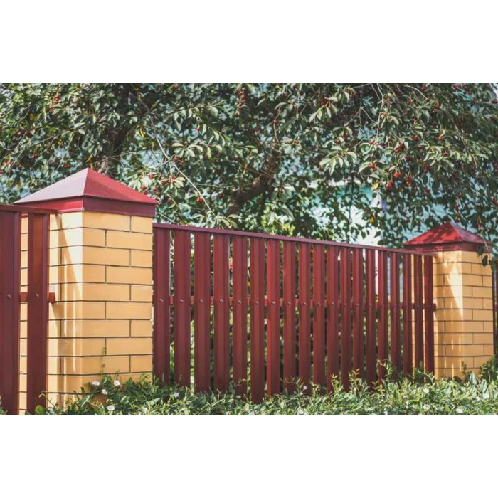 Штакетник М-образный В Grand Line 0,5 Satin RAL 6005 Зеленый Мох